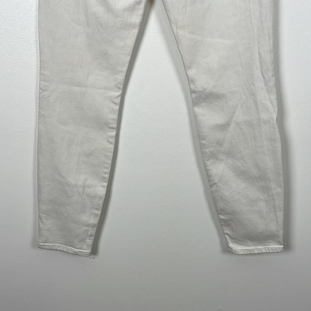 Madewell high rise skinny jeans women 5 pocket white denim pants Size 29 - Picture 5 of 8